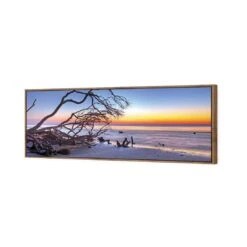 Driftwood Sunrise (Long) 7 Driftwood Sunrise (Long) -WALL ART DESGIN SALE driftwood sunrise long canvas stretched canvas 60x20cm 772018