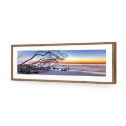 Driftwood Sunrise (Long) 13 Driftwood Sunrise (Long) -WALL ART DESGIN SALE driftwood sunrise long canvas stretched canvas 60x20cm 776771