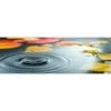 Droplet On Lily Pond (long) -WALL ART DESGIN SALE droplet on lily pond long canvas stretched canvas 60x20cm 493145