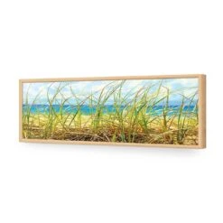 Dune Grass (Long) 17 Dune Grass (Long) -WALL ART DESGIN SALE dune grass long acrylic glass no border oak frame 90x30cm 443346