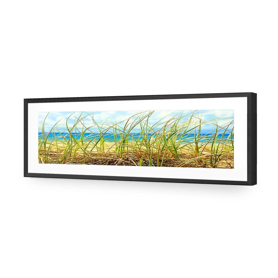 Dune Grass (Long) Dune Grass (Long) -WALL ART DESGIN SALE dune grass long acrylic glass with border black frame 90x30cm 173574