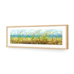 Dune Grass (Long) 12 Dune Grass (Long) -WALL ART DESGIN SALE dune grass long acrylic glass with border oak frame 90x30cm 155755