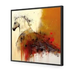 Echo Of Hoofbeats I 15 Echo Of Hoofbeats I -WALL ART DESGIN SALE echo of hoofbeats i acrylic glass no border black frame 37x37cm 926785