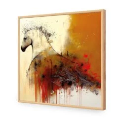 Echo Of Hoofbeats I 17 Echo Of Hoofbeats I -WALL ART DESGIN SALE echo of hoofbeats i acrylic glass no border oak frame 37x37cm 129035