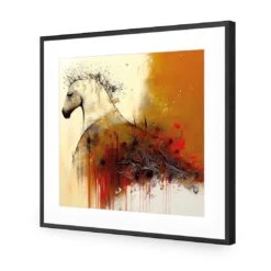 Echo Of Hoofbeats I 10 Echo Of Hoofbeats I -WALL ART DESGIN SALE echo of hoofbeats i acrylic glass with border black frame 37x37cm 955858