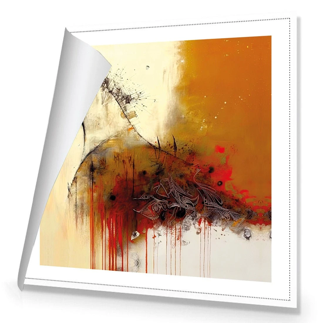 Echo of Hoofbeats I Echo Of Hoofbeats I -WALL ART DESGIN SALE echo of hoofbeats i canvas rolled canvas 37x37cm 703145