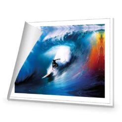 Electric Wave -WALL ART DESGIN SALE electric wave canvas rolled canvas 45x30cm 922396
