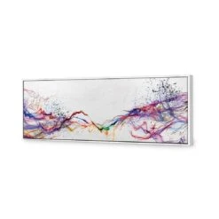 Electricity On Black, Inverted Canvas Art 7 Electricity On Black, Inverted Canvas Art -WALL ART DESGIN SALE electricity on black inverted canvas art 60x20cm white frame 740047