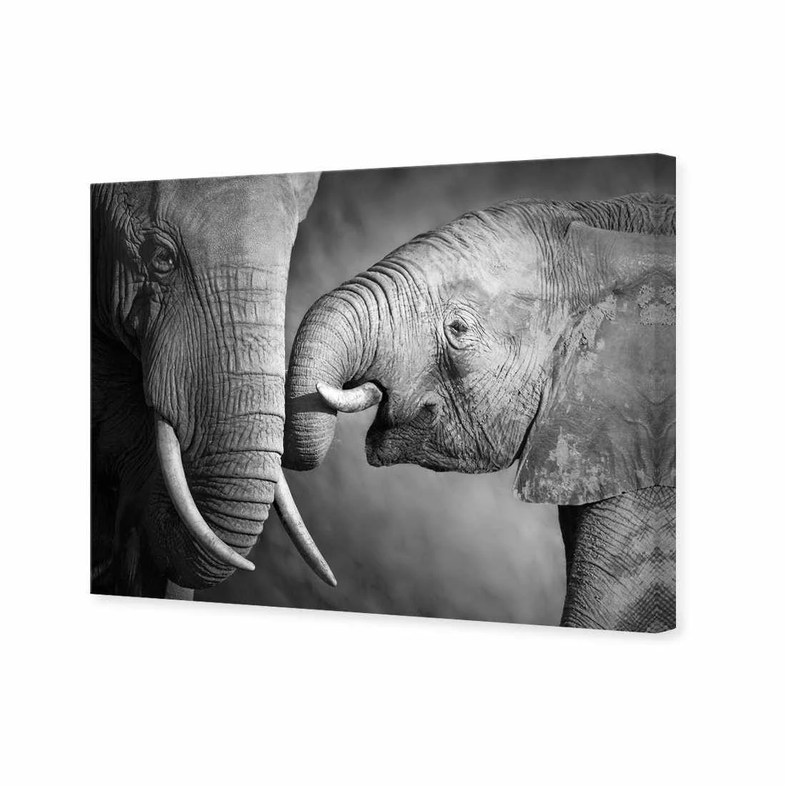 Elephant And Mum Canvas Art Elephant And Mum Canvas Art -WALL ART DESGIN SALE elephant and mum canvas art 45x30cm no frame 929215
