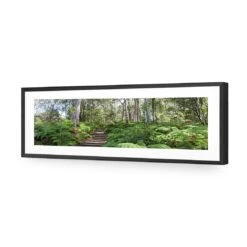 Ellenborough Falls -WALL ART DESGIN SALE ellenborough falls acrylic glass with border black frame 90x30cm 939320