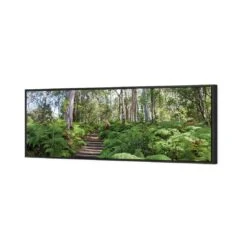 Ellenborough Falls -WALL ART DESGIN SALE ellenborough falls canvas black floating frame 60x20cm 509405