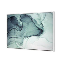 Emerald River I 5 Emerald River I -WALL ART DESGIN SALE emerald river i canvas white floating frame 45x30cm 642039