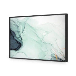 Emerald River II -WALL ART DESGIN SALE emerald river ii acrylic glass no border black frame 45x30cm 723533