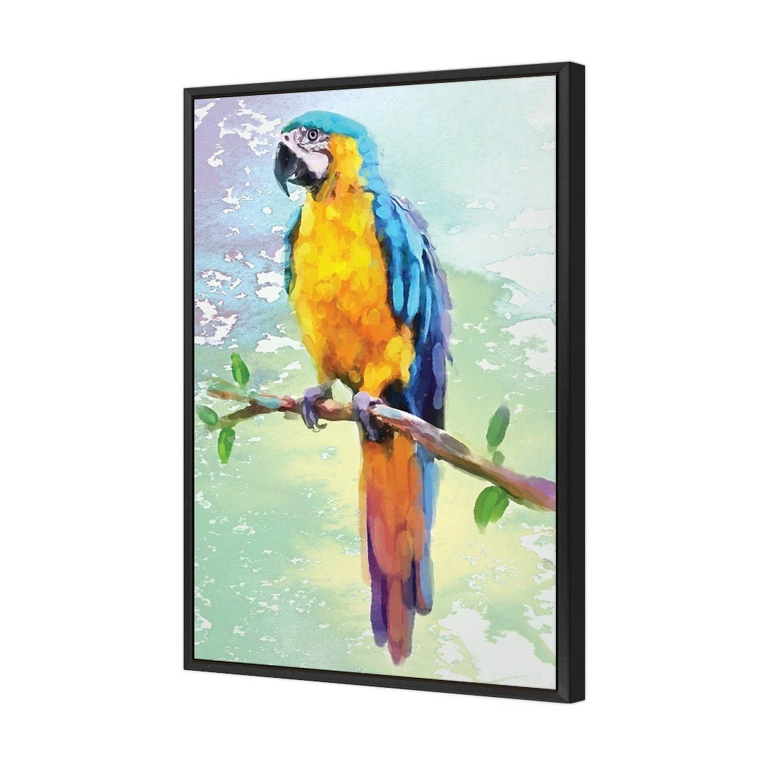 Exotic Macaw, Watercolour Exotic Macaw, Watercolour -WALL ART DESGIN SALE exotic macaw watercolour canvas stretched canvas 45x30cm 442807