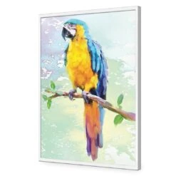 Exotic Macaw, Watercolour 17 Exotic Macaw, Watercolour -WALL ART DESGIN SALE exotic macaw watercolour canvas stretched canvas 45x30cm 920753