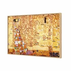Expectation By Gustav Klimt Canvas Art 6 Expectation By Gustav Klimt Canvas Art -WALL ART DESGIN SALE expectation by gustav klimt canvas art 45x30cm oak frame 793181