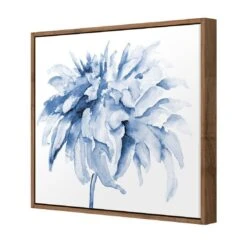 Fairy Floss, Blue Square Canvas Art -WALL ART DESGIN SALE fairy floss blue square canvas art 30x30cm natural frame 783276