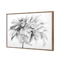 Fairy Floss, B&W Canvas Art -WALL ART DESGIN SALE fairy floss bw canvas art 45x30cm natural frame 704202