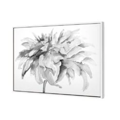 Fairy Floss, B&W Canvas Art -WALL ART DESGIN SALE fairy floss bw canvas art 45x30cm white frame 405877