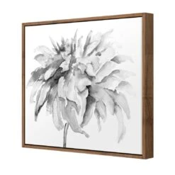 Fairy Floss, B&W, Square Canvas Art -WALL ART DESGIN SALE fairy floss bw square canvas art 30x30cm natural frame 606727