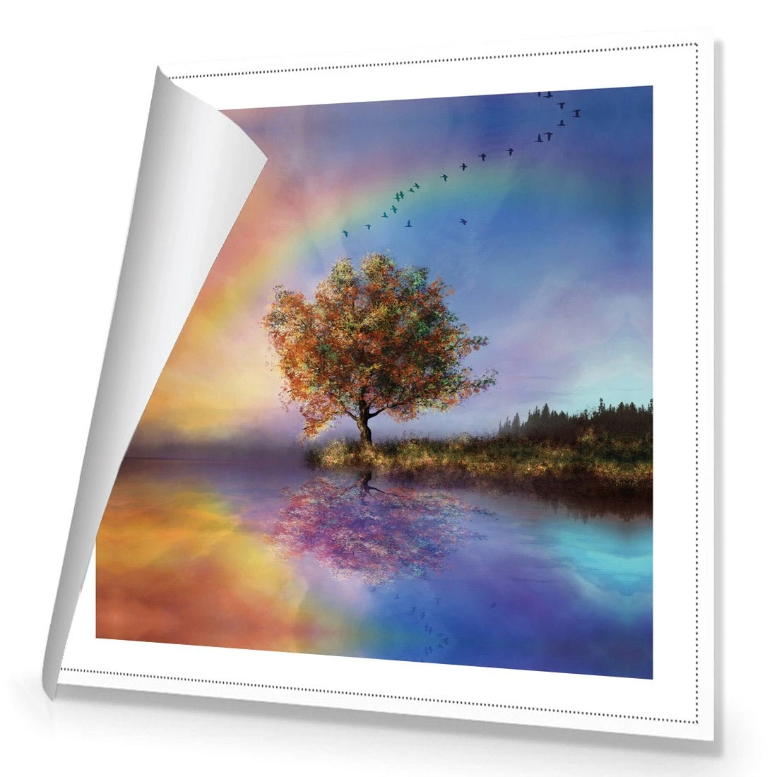 Fairytale Tree (square) Fairytale Tree (square) -WALL ART DESGIN SALE fairytale tree square canvas stretched canvas 37x37cm 413138