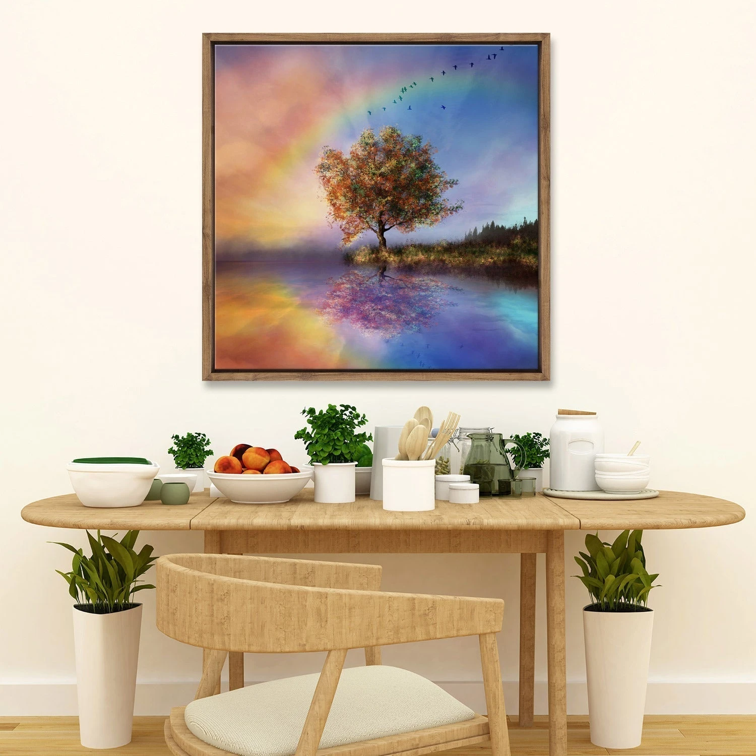 Fairytale Tree (square) Fairytale Tree (square) -WALL ART DESGIN SALE fairytale tree square canvas stretched canvas 37x37cm 433344