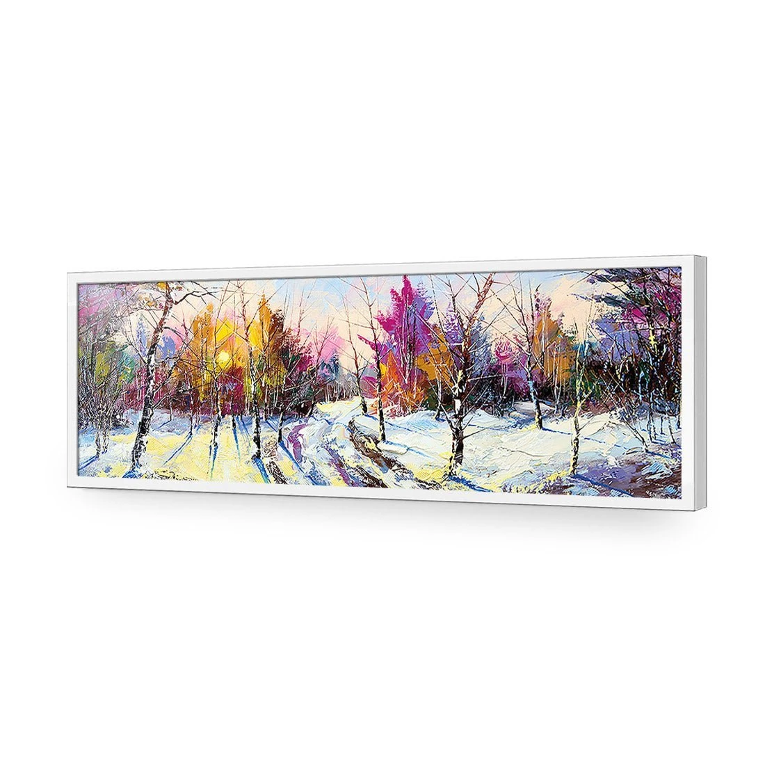 Fantasy Forest, Long Acrylic Print Art Fantasy Forest, Long Acrylic Print Art -WALL ART DESGIN SALE fantasy forest long acrylic print art without border white frame 60x20cm 484907