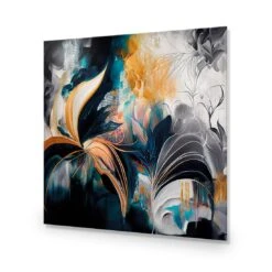 Feather Foliage I -WALL ART DESGIN SALE feather foliage i acrylic glass no border no frame 37x37cm 270338