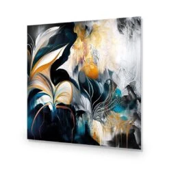 Feather Foliage II -WALL ART DESGIN SALE feather foliage ii acrylic glass no border no frame 37x37cm 612671
