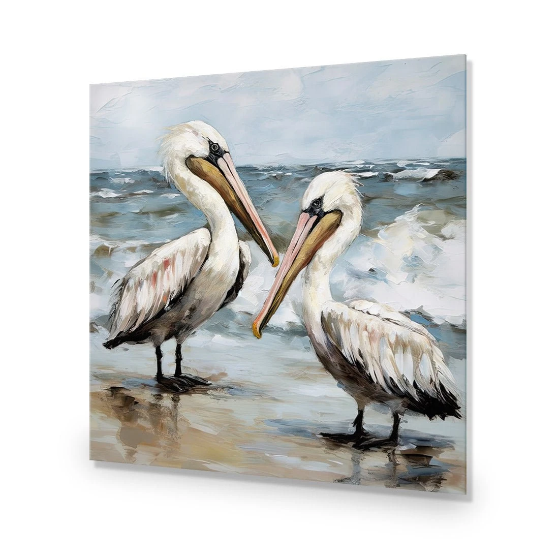 Fishing Buddies Fishing Buddies -WALL ART DESGIN SALE fishing buddies acrylic glass no border no frame 37x37cm 696969