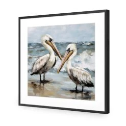 Fishing Buddies 10 Fishing Buddies -WALL ART DESGIN SALE fishing buddies acrylic glass with border black frame 37x37cm 578445