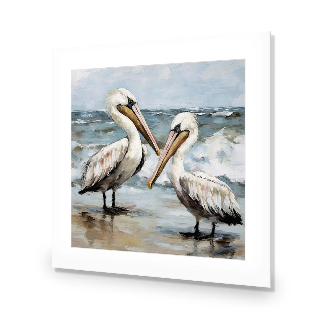 Fishing Buddies Fishing Buddies -WALL ART DESGIN SALE fishing buddies acrylic glass with border no frame 37x37cm 766447