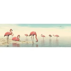 Flamingo Chill Canvas Art