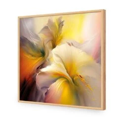 Fleeting Flowers I 17 Fleeting Flowers I -WALL ART DESGIN SALE fleeting flowers i acrylic glass no border oak frame 37x37cm 685876