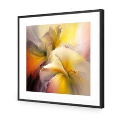Fleeting Flowers I 10 Fleeting Flowers I -WALL ART DESGIN SALE fleeting flowers i acrylic glass with border black frame 37x37cm 526697