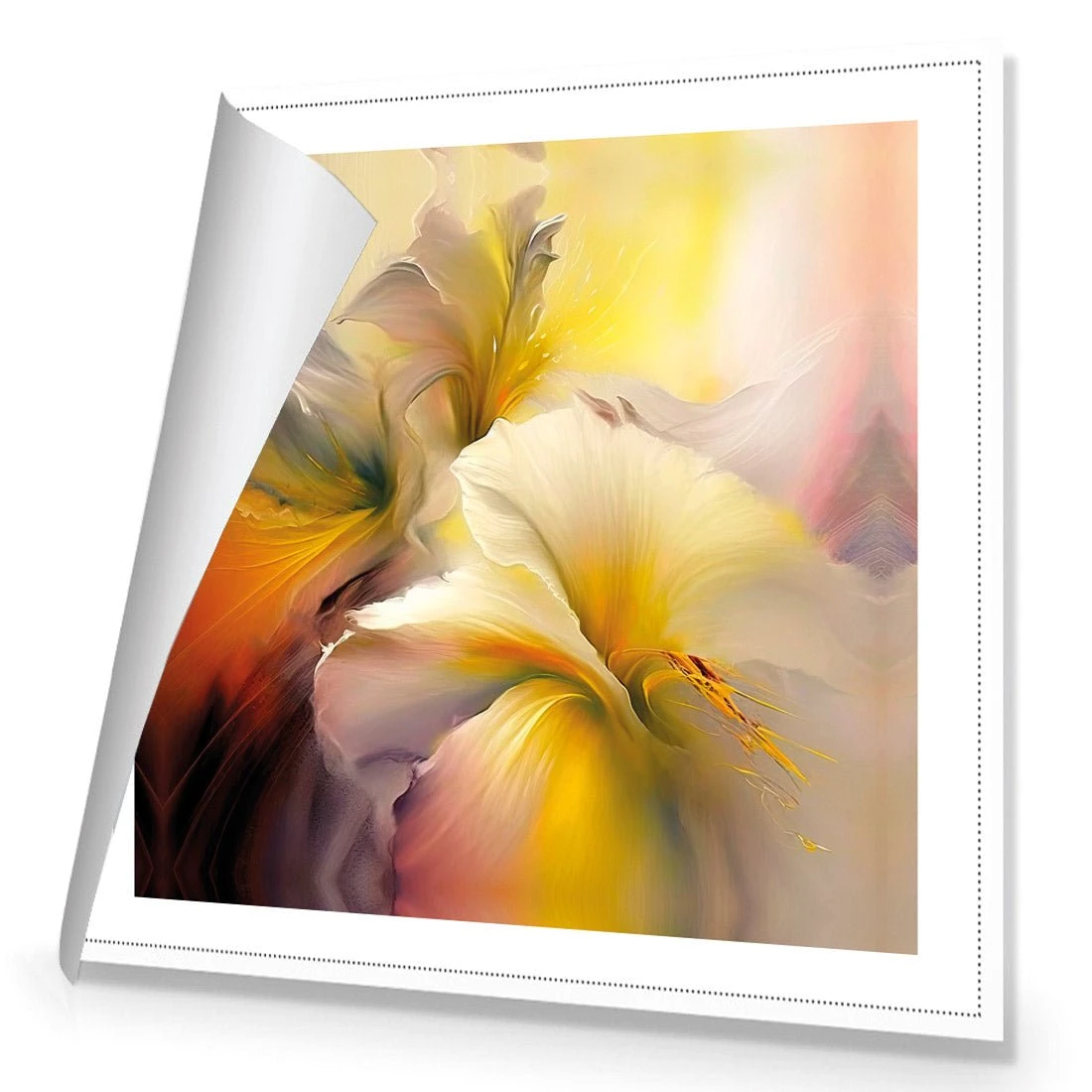 Fleeting Flowers I Fleeting Flowers I -WALL ART DESGIN SALE fleeting flowers i canvas rolled canvas 37x37cm 526855