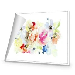 Floral Array Canvas Art -WALL ART DESGIN SALE floral array canvas art 45x30cm rolled canvas 203020