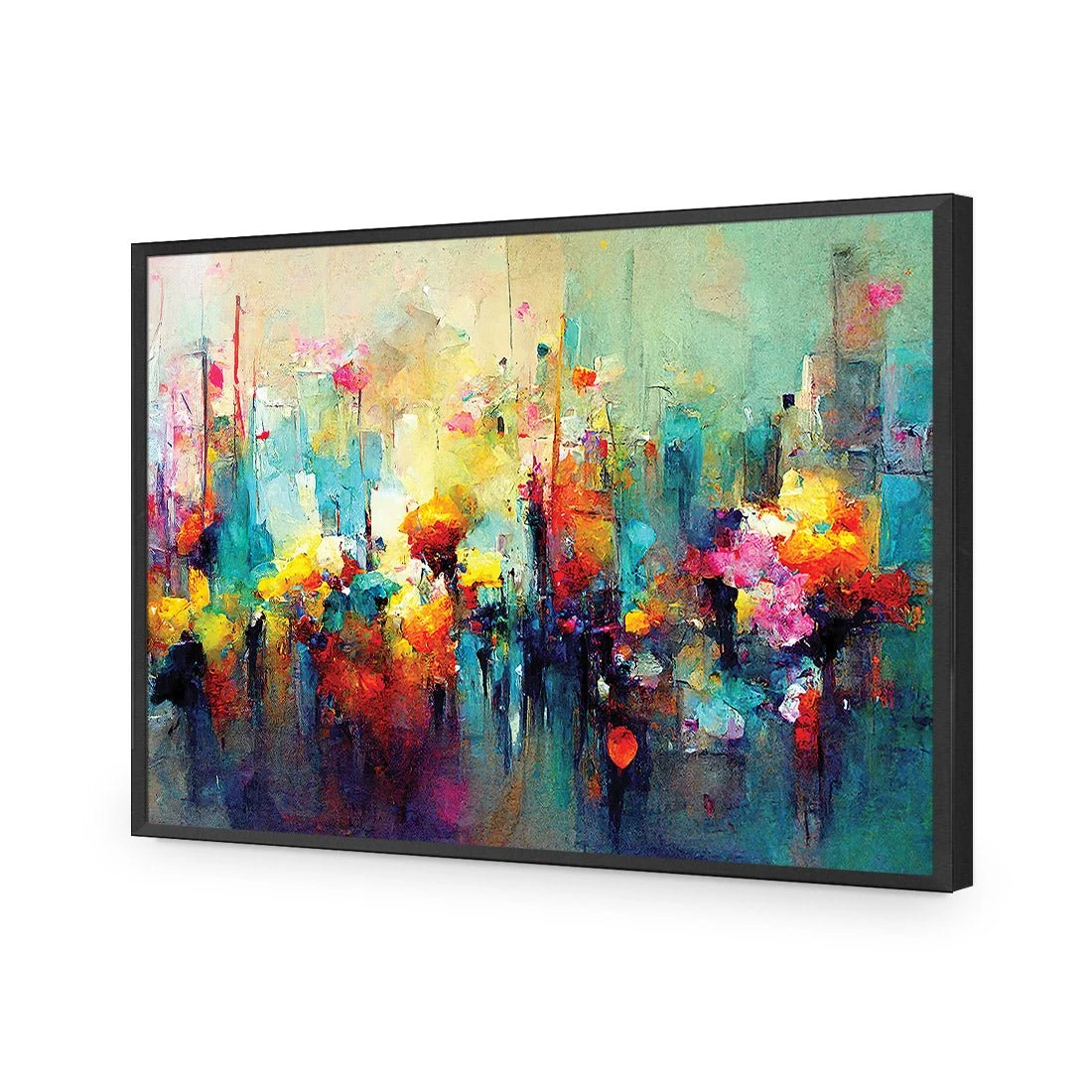 Floral Explosion Floral Explosion -WALL ART DESGIN SALE floral explosion canvas stretched canvas 45x30cm 922544
