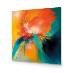 Floral Flame I -WALL ART DESGIN SALE floral flame i acrylic glass no border no frame 37x37cm 616230