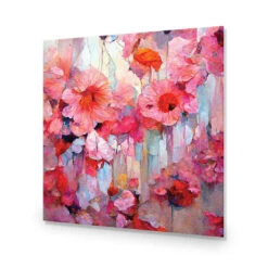 Flower Pop -WALL ART DESGIN SALE flower pop acrylic glass no border no frame 37x37cm 826417