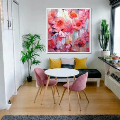 Flower Pop -WALL ART DESGIN SALE flower pop canvas stretched canvas 37x37cm 162529
