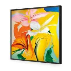 Flower Pour 15 Flower Pour -WALL ART DESGIN SALE flower pour acrylic glass no border black frame 37x37cm 941644 ac117a38 1bfc 455f 9969 daabf6de3abb