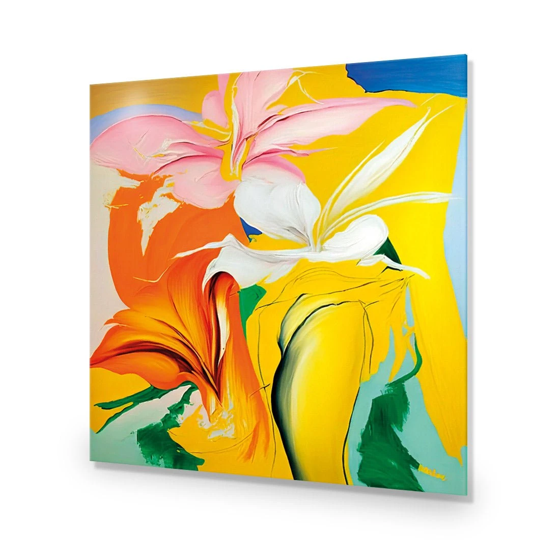 Flower Pour Flower Pour -WALL ART DESGIN SALE flower pour acrylic glass no border no frame 37x37cm 271044 e120fc3e 342f 40a1 a688 4f2346745887