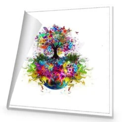 Flower Power Canvas Art 8 Flower Power Canvas Art -WALL ART DESGIN SALE flower power canvas art 30x30cm rolled canvas 322759