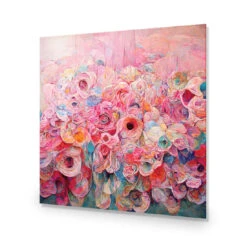 Flower Rain -WALL ART DESGIN SALE flower rain acrylic glass no border no frame 37x37cm 299725