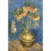 Flowers In Copper Vase By Van Gogh Canvas Art -WALL ART DESGIN SALE flowers in copper vase by van gogh canvas art 45x30cm no frame 480915