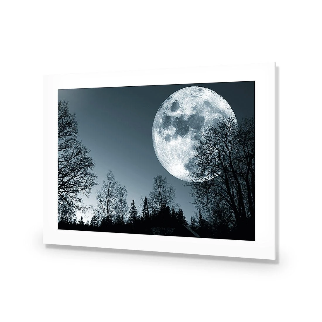 Forest Moon Acrylic Print Art Forest Moon Acrylic Print Art -WALL ART DESGIN SALE forest moon acrylic print art with border no frame 45x30cm 522350