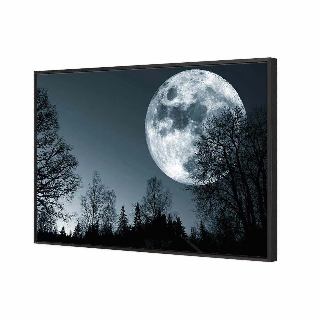Forest Moon Canvas Art Forest Moon Canvas Art -WALL ART DESGIN SALE forest moon canvas art 45x30cm black frame 493236