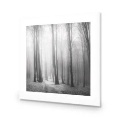 Forest Of Fire, Black And White (square) -WALL ART DESGIN SALE forest of fire black and white square canvas stretched canvas 37x37cm 458290
