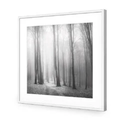 Forest Of Fire, Black And White (square) -WALL ART DESGIN SALE forest of fire black and white square canvas stretched canvas 37x37cm 654064